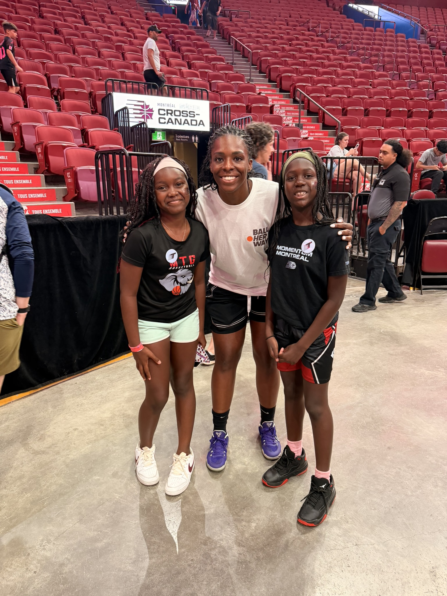 Un week-end historique pour le basketball féminin à Montréal